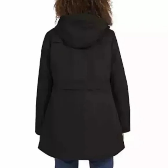 Lands' End Ladies' 3-in-1 Systems Jacket, Hooded, Black, XL NWT - Picture 4 of 16